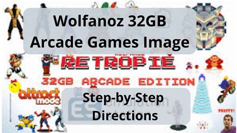 Click on "Flash!" to start the copy. . Wolfanoz 32gb arcade only image download
